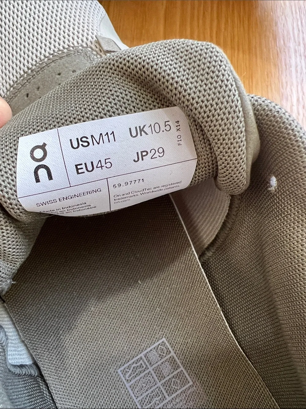 On Running Men’s Cloud Sneakers in Sage/Olive